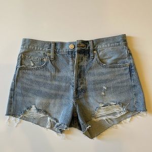 Z Supply Classic Hi Rise Denim Short